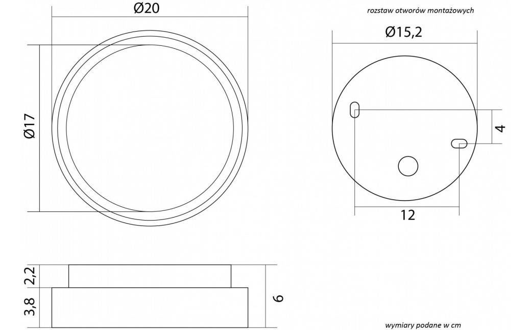 SU-MA Beni BN-OK200 IP65 LED 18W, 230V