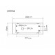 SU-MA Form B FLS-750 IP65 LED 9W, 230V