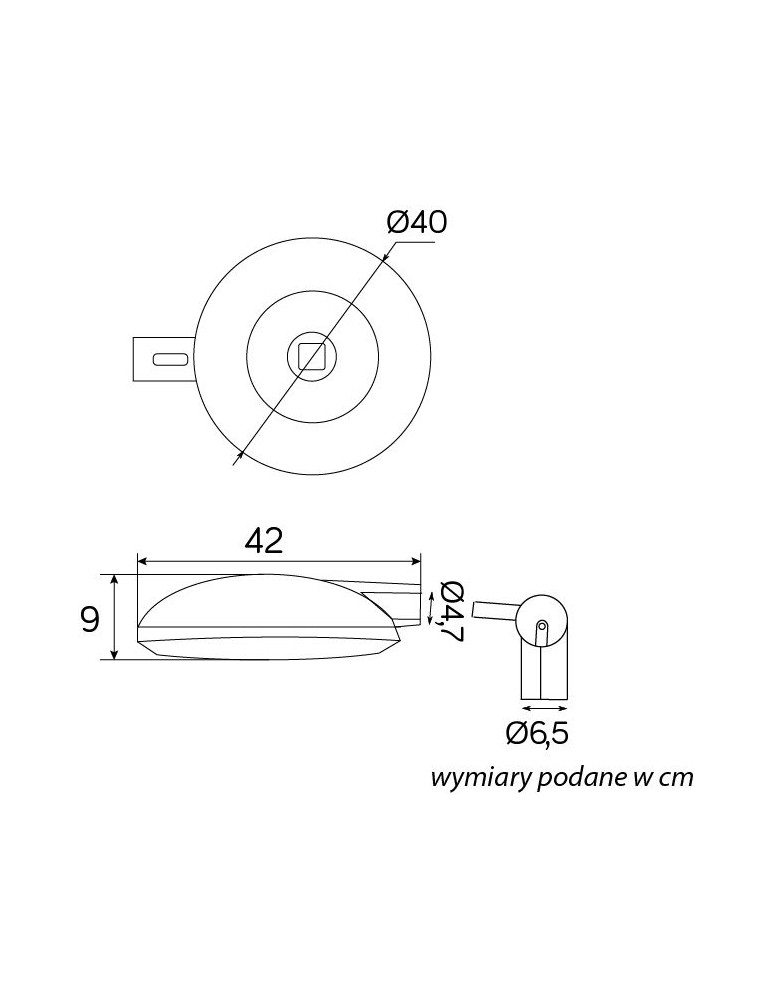 Outdoor lanterns - SU-MA Titan II TN-HEAD IP65 LED 50 W, 230 V - product kolory-swiatla.pl 5