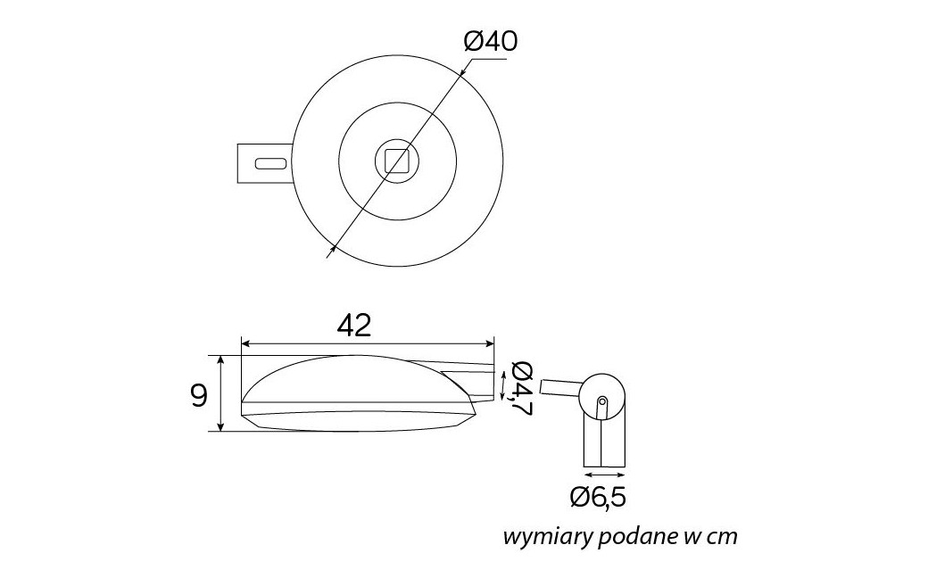 SU-MA Tytan II TN-HEAD IP65 LED 50 W, 230 V