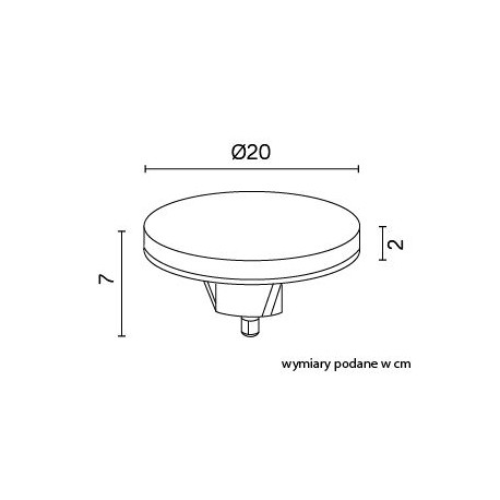 SU-MA Rondo II RO-HEAD IP65 LED 12W, 230V