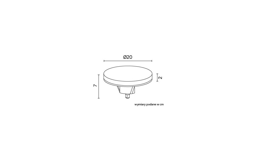 SU-MA Rondo II RO-HEAD IP65 LED 12W, 230V