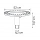 SU-MA Ster Max STRMAX-HEAD IP65 LED 60W, 230V