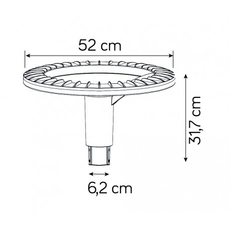 SU-MA Ster Max STRMAX-HEAD IP65 LED 60W, 230V