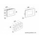 SU-MA Mur Glass MG01 IP65 LED, 2,5W, 230V