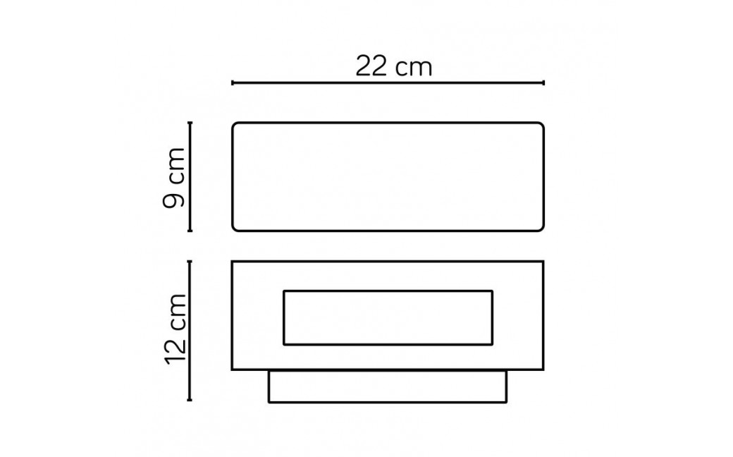 SU-MA Zen ZN-K100 IP54 E27, 1 x 18 W, 230 V