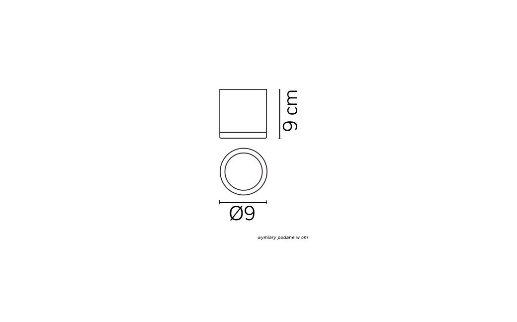 SU-MA Adela Midi M1455 DG IP54 GU10 1 x max 35 W, 230 V