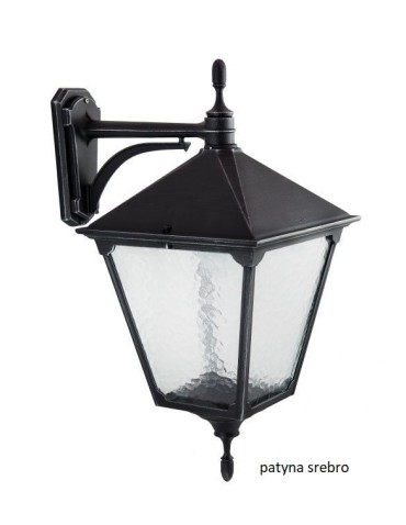 SU-MA Retro Square K 3012/1/BD KWG IP43 E27, 1 x 100 W, 230 V - product 2