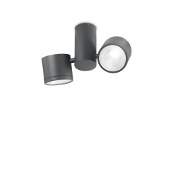 Ideal Lux SUNGLASSES PL2 ANTRACITE IP44 antracytowa Sufitowa LED 14W 1120lm 4000K 161846