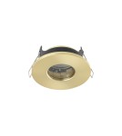 Round flush-mounted lamps - Nowodvorski ACRE Concealed Max wattage 15W only LED GU10 IP44/20 Brass 10711 - product 1