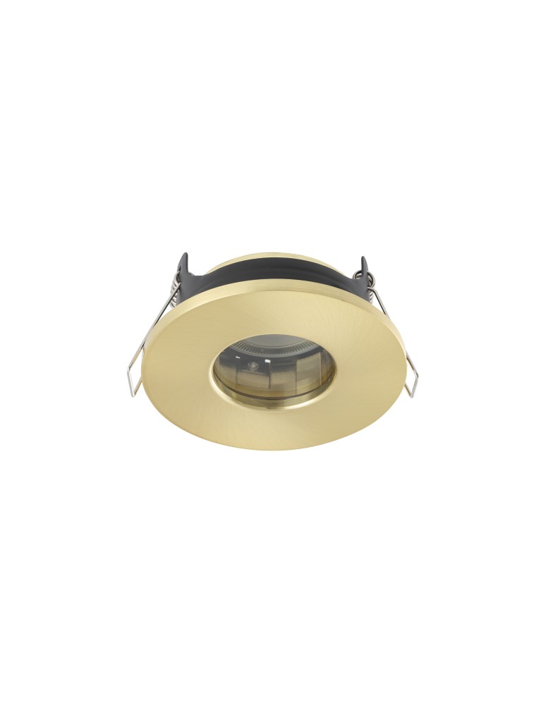 Round flush-mounted lamps - Nowodvorski ACRE Concealed Max wattage 15W only LED GU10 IP44/20 Brass 10711 - product kolory-swiatla.pl 1