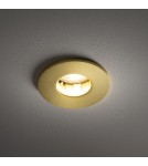 Round flush-mounted lamps - Nowodvorski ACRE Concealed Max wattage 15W only LED GU10 IP44/20 Brass 10711 - product 2