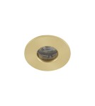 Round flush-mounted lamps - Nowodvorski ACRE Concealed Max wattage 15W only LED GU10 IP44/20 Brass 10711 - product 3
