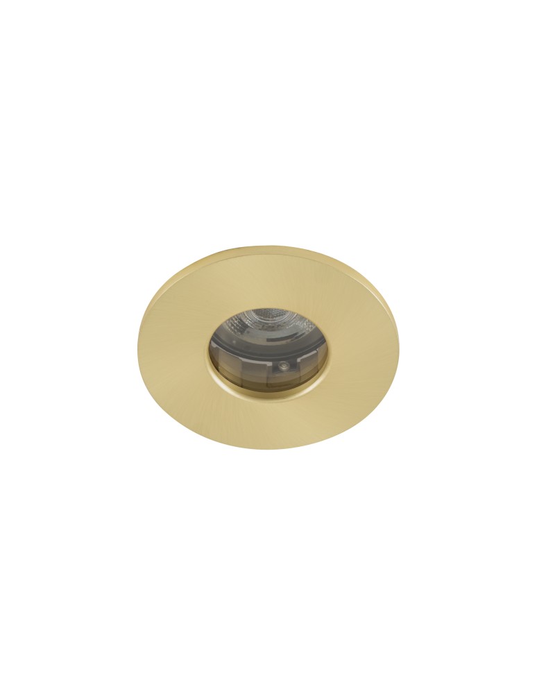 Round flush-mounted lamps - Nowodvorski ACRE Concealed Max wattage 15W only LED GU10 IP44/20 Brass 10711 - product kolory-swiatla.pl 3