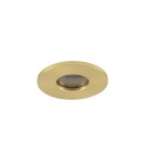 Round flush-mounted lamps - Nowodvorski ACRE Concealed Max wattage 15W only LED GU10 IP44/20 Brass 10711 - product 4