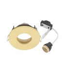 Round flush-mounted lamps - Nowodvorski ACRE Concealed Max wattage 15W only LED GU10 IP44/20 Brass 10711 - product 5