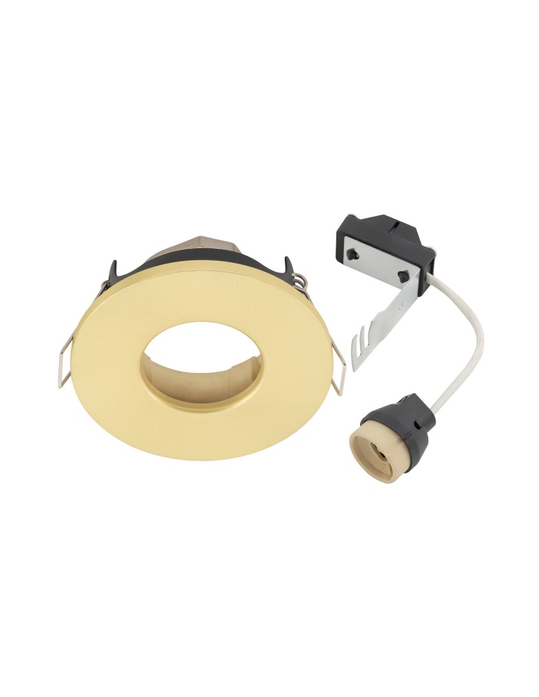 Round flush-mounted lamps - Nowodvorski ACRE Concealed Max wattage 15W only LED GU10 IP44/20 Brass 10711 - product kolory-swiatla.pl 5