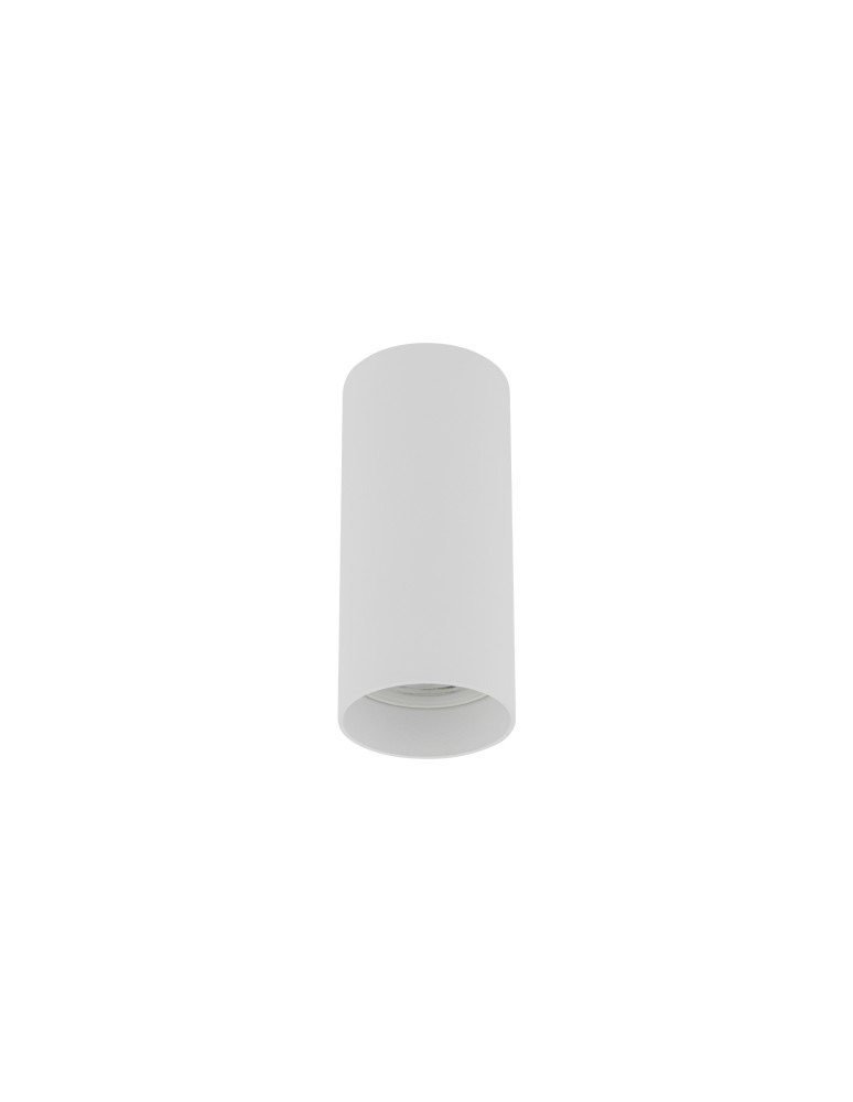 Round ceiling luminaires - Nowodvorski MONO S Surface-mounted Max wattage 10W only LED GU10 White 10776 - product kolory-swiatla.pl 1