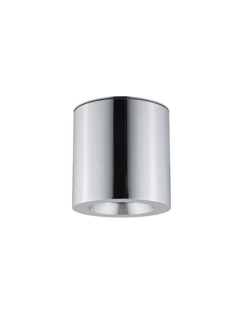 Hermetic ceiling luminaires - Nowodvorski CEARA Surface-mounted Max wattage 15W only LED GU10 IP44 Chrome 10713 - product kolory-swiatla.pl 1