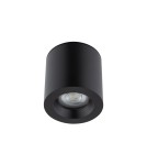 Hermetic ceiling luminaires - Nowodvorski CEARA Surface-mounted Max wattage 15W only LED GU10 IP44 Black 10714 - product 3