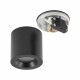 Nowodvorski CEARA Downlights Natynkowa Max moc 15W only LED GU10 Czarny 10714