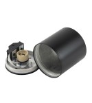 Hermetic ceiling luminaires - Nowodvorski CEARA Surface-mounted Max wattage 15W only LED GU10 IP44 Black 10714 - product 6