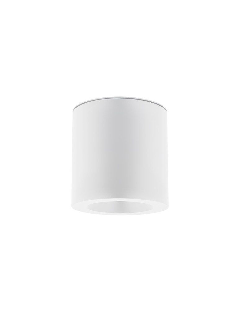 Hermetic ceiling luminaires - Nowodvorski CEARA Surface-mounted Max wattage 15W only LED GU10 IP44 White 10715 - product kolory-swiatla.pl 1