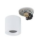 Hermetic ceiling luminaires - Nowodvorski CEARA Surface-mounted Max wattage 15W only LED GU10 IP44 White 10715 - product 5