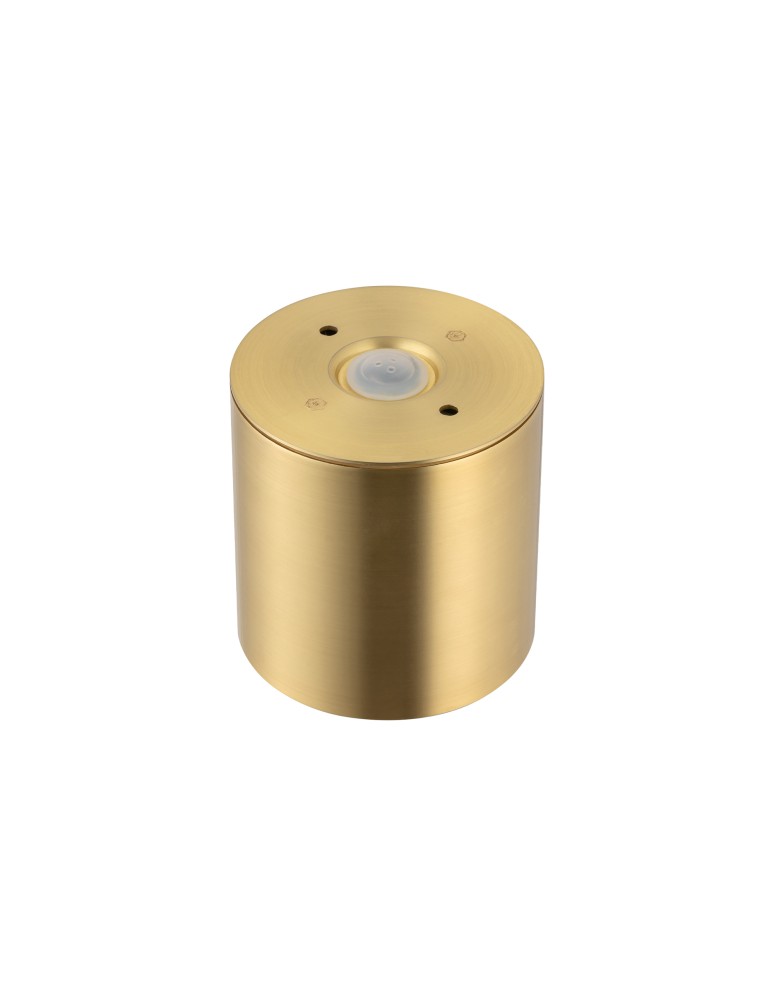 Hermetic ceiling luminaires - Nowodvorski CEARA Surface-mounted Max wattage 15W only LED GU10 IP44 Brass 10716 - product kolory-swiatla.pl 4