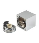 Hermetic ceiling luminaires - Nowodvorski PARANA Surface-mounted Max wattage 15W only LED GU10 IP44 Chrome 10717 - product 6
