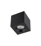 Hermetic ceiling luminaires - Nowodvorski PARANA Surface-mounted Max wattage 15W only LED GU10 IP44 Black 10718 - product 3