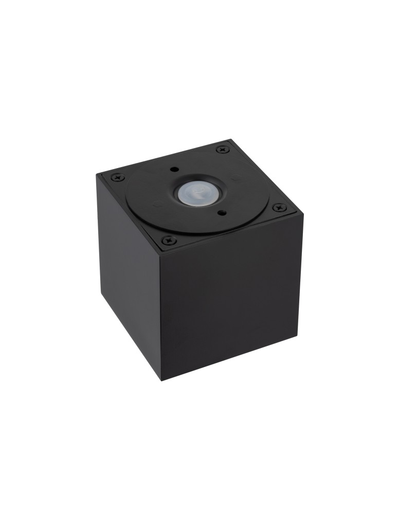 Hermetic ceiling luminaires - Nowodvorski PARANA Surface-mounted Max wattage 15W only LED GU10 IP44 Black 10718 - product kolory-swiatla.pl 4