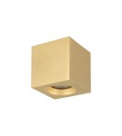 Hermetic ceiling luminaires - Nowodvorski PARANA Surface-mounted Max wattage 15W only LED GU10 IP44 Brass 10720 - product 1