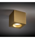 Hermetic ceiling luminaires - Nowodvorski PARANA Surface-mounted Max wattage 15W only LED GU10 IP44 Brass 10720 - product 2