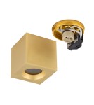 Hermetic ceiling luminaires - Nowodvorski PARANA Surface-mounted Max wattage 15W only LED GU10 IP44 Brass 10720 - product 5