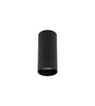 Round ceiling luminaires - Nowodvorski MONO S Surface-mounted Max wattage 10W only LED GU10 Black 10778 - product 1