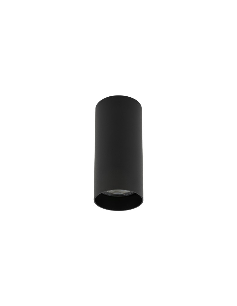 Round ceiling luminaires - Nowodvorski MONO S Surface-mounted Max wattage 10W only LED GU10 Black 10778 - product kolory-swiatla.pl 1