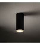 Round ceiling luminaires - Nowodvorski MONO S Surface-mounted Max wattage 10W only LED GU10 Black 10778 - product 2