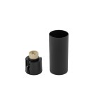 Round ceiling luminaires - Nowodvorski MONO S Surface-mounted Max wattage 10W only LED GU10 Black 10778 - product 6
