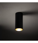 Round ceiling luminaires - Nowodvorski MONO S Surface-mounted Max wattage 10W only LED GU10 Black 10779 - product 2