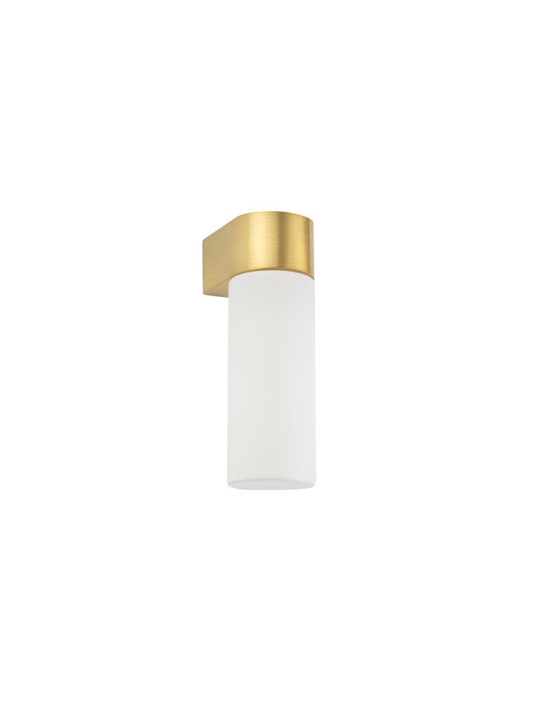 Bathroom wall lamps - Nowodvorski NATALIE Wall lamp Max wattage 10W only LED G9 IP44 Brass 10724 - product kolory-swiatla.pl 4