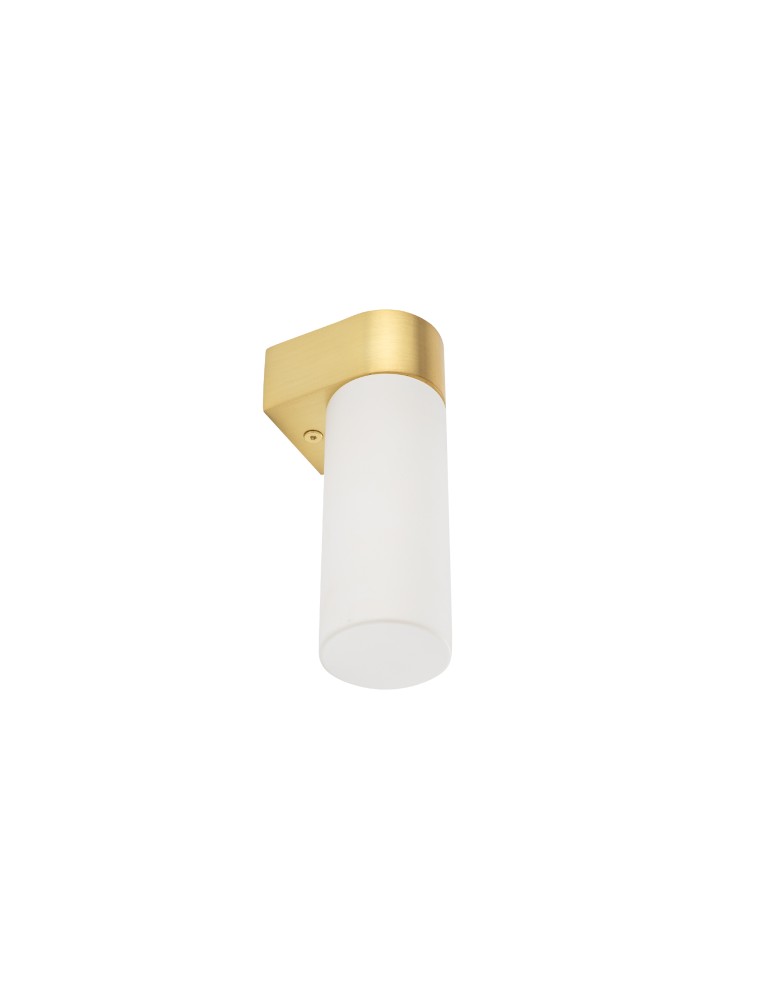 Bathroom wall lamps - Nowodvorski NATALIE Wall lamp Max wattage 10W only LED G9 IP44 Brass 10724 - product kolory-swiatla.pl 5