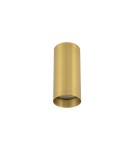 Round ceiling luminaires - Nowodvorski MONO S Surface-mounted Max wattage 10W only LED GU10 Brass 10780 - product 1