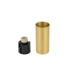 Round ceiling luminaires - Nowodvorski MONO S Surface-mounted Max wattage 10W only LED GU10 Brass 10780 - product 6