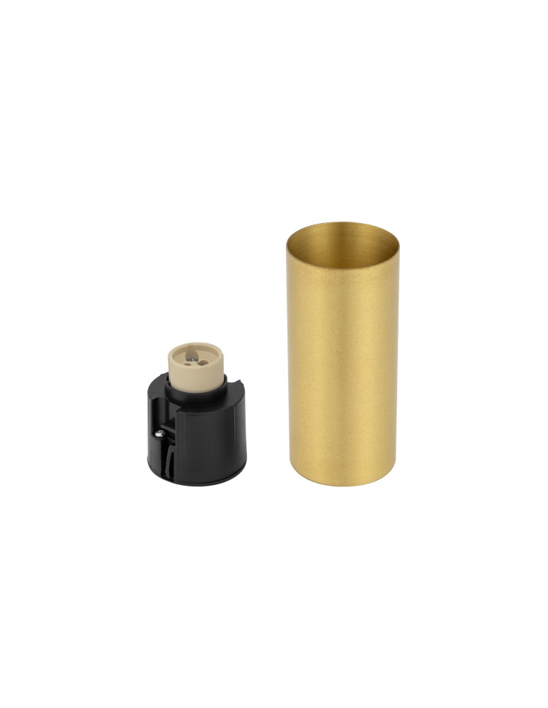 Round ceiling luminaires - Nowodvorski MONO S Surface-mounted Max wattage 10W only LED GU10 Brass 10780 - product kolory-swiatla.pl 6