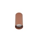 Round ceiling luminaires - Nowodvorski MONO S Surface-mounted Max wattage 10W only LED GU10 Satin Copper 10781 - product 3