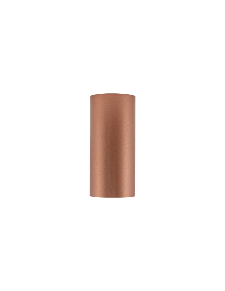 Round ceiling luminaires - Nowodvorski MONO S Surface-mounted Max wattage 10W only LED GU10 Satin Copper 10781 - product kolory-swiatla.pl 4