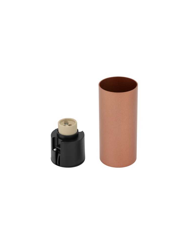 Round ceiling luminaires - Nowodvorski MONO S Surface-mounted Max wattage 10W only LED GU10 Satin Copper 10781 - product kolory-swiatla.pl 6