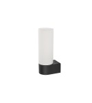 Bathroom wall lamps - Nowodvorski NATALIE Wall lamp Max wattage 10W only LED G9 IP44 Black 10725 - product 2