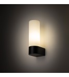 Bathroom wall lamps - Nowodvorski NATALIE Wall lamp Max wattage 10W only LED G9 IP44 Black 10725 - product 1